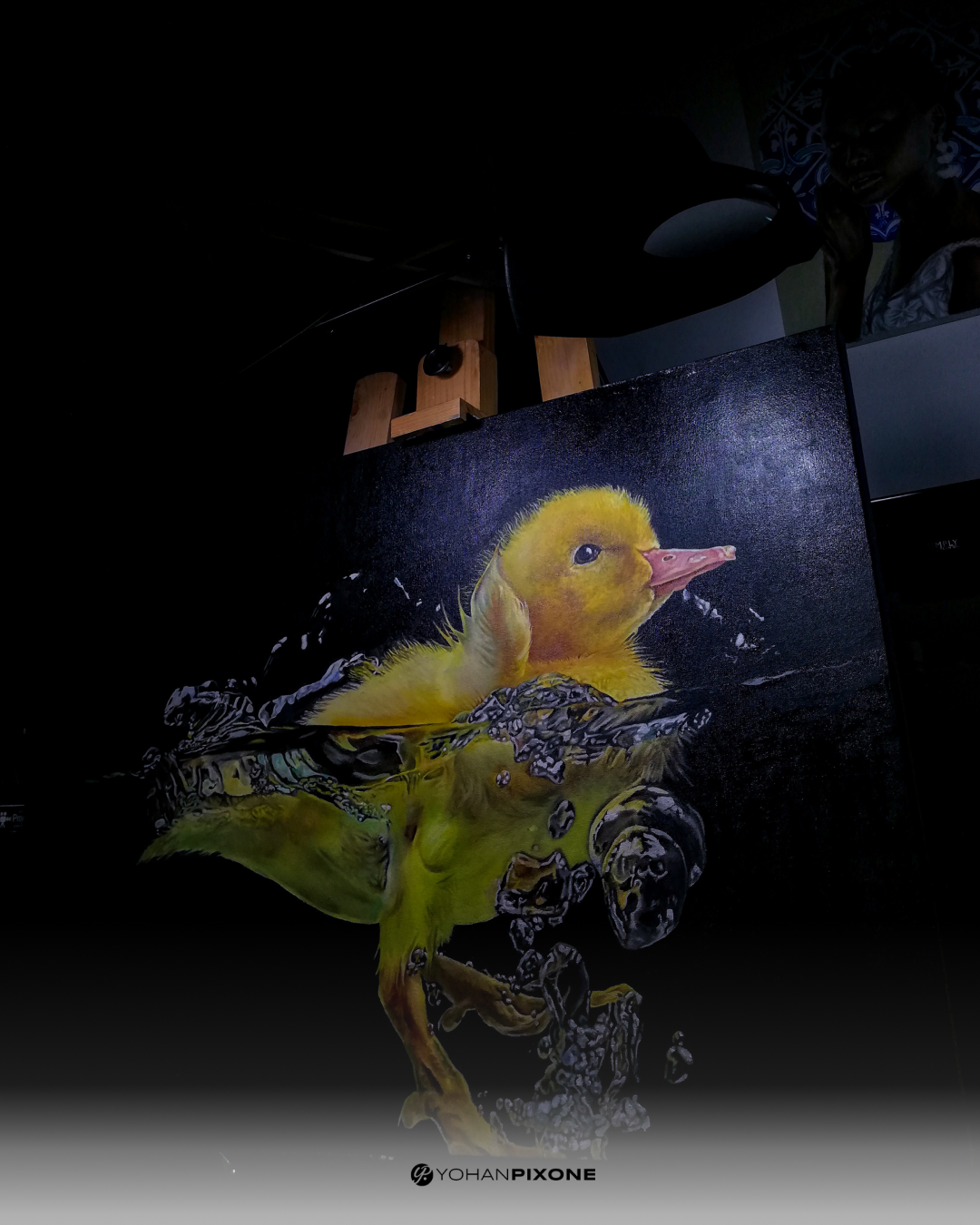 “Patico” – Cuadro hiperrealista por encargo | Pintura al óleo exclusiva - Imagen 4